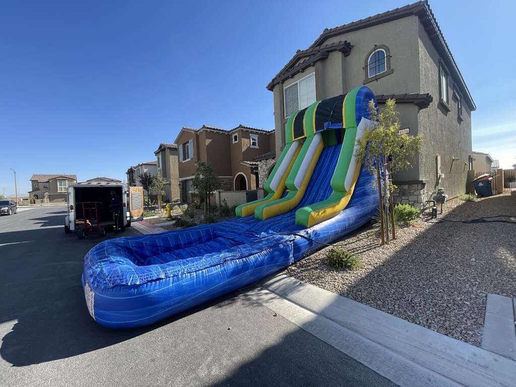 water slide driveway set up water slide driveway set up
