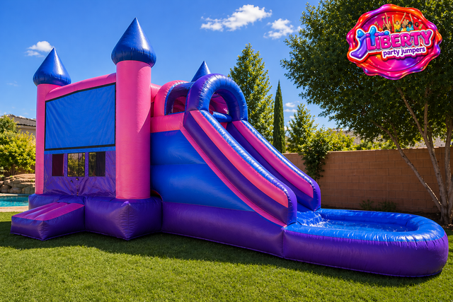 Princess Water Slide Combo Rental Las Vegas