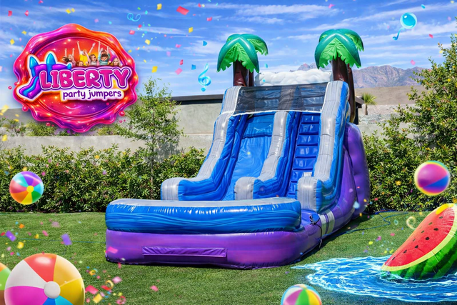 15 Tropical Paradise Water Slide