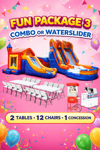Wet Combo or Water Slide Party Package