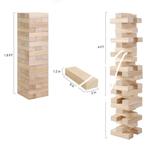 Giant Jenga Game Set