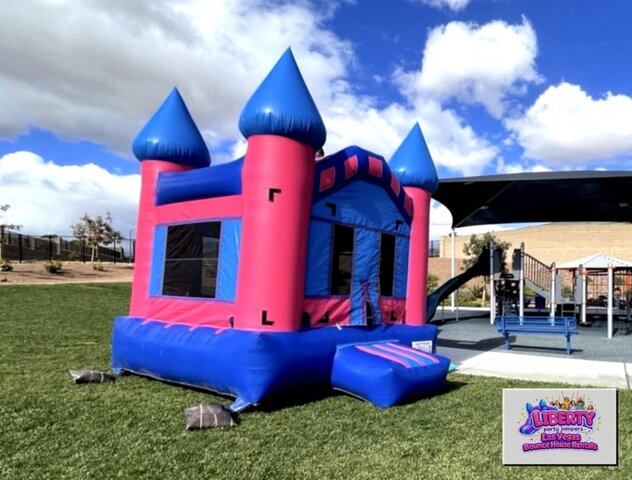 Neutral Castle Bounce House