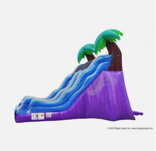 15' Tropical Paradise dry slide