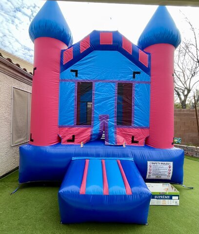 Neutral Castle Bounce House