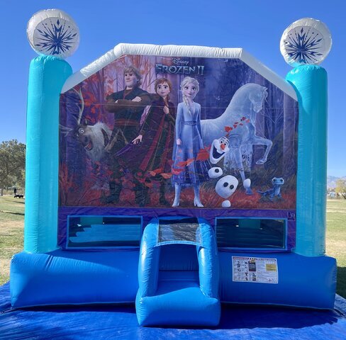 Frozen Theme Bounce House