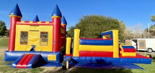 35ft Bounce House Obstacle Course 