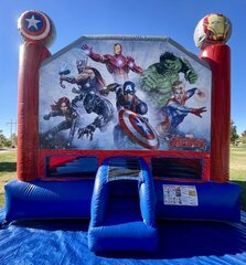 Avengers 15x15 Themed Bounce House