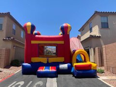 Balloon Obstacle Course & slide (DRY)