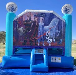 Frozen 2 Themed Bounce House 15x15