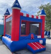 Patriotic Themed Bounce House