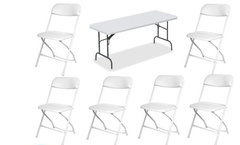 Table & Chairs Set of 6
