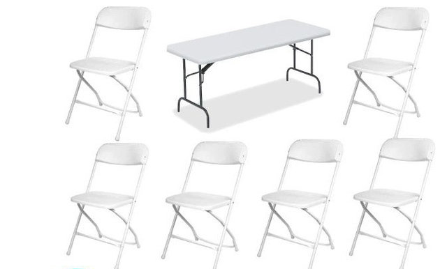1 Table & 6 Chairs