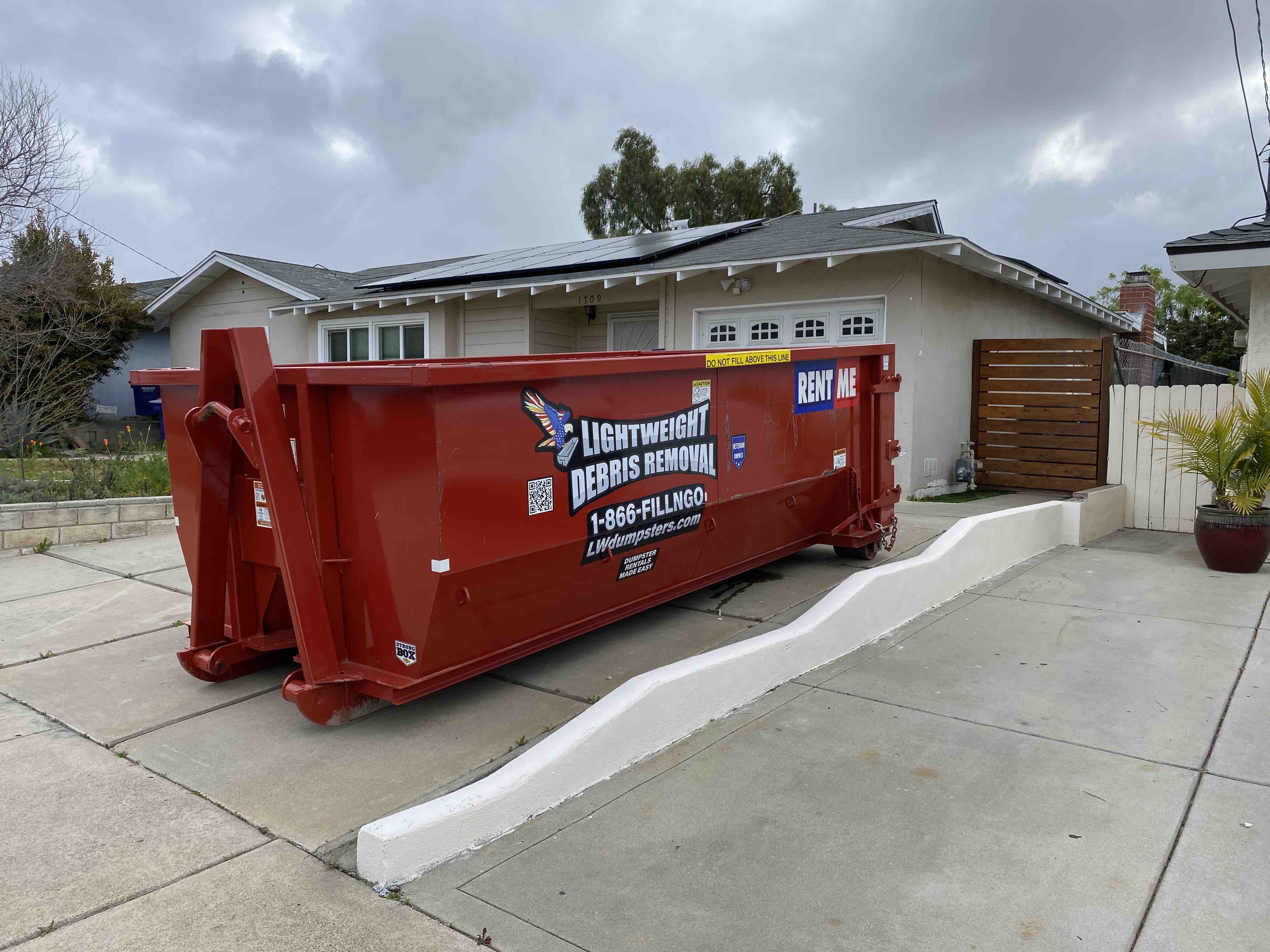 Dumpster Delivery in San Marcos ca