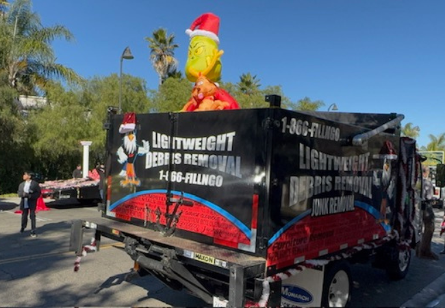 Lightweight Debris Removal Community Participation in Parade