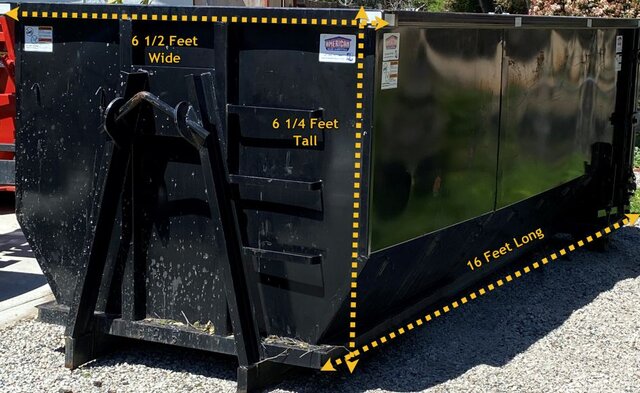 25 Yard Dumpster