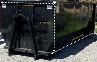 20 Yard Dumpster