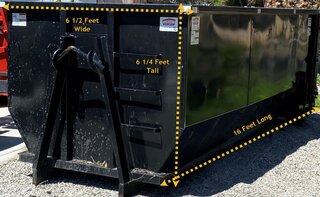 25 Yard Dumpster