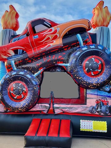 Monster Truck Bounce House