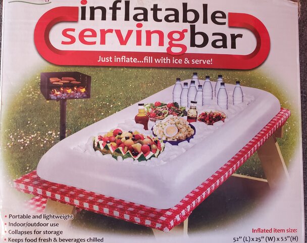 Inflatable Serving Bar