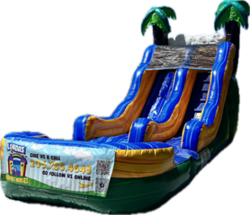 15' Tropical Water Slide 