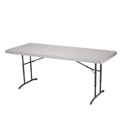 6 ft Adjustable Banquet Table (Almond)