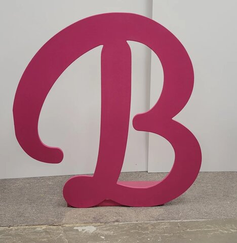 LETTER B (BARBIE INSPIRED)