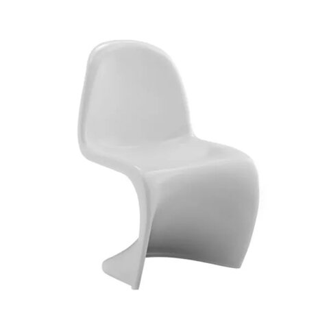 WHITE SLITHER CHAIR