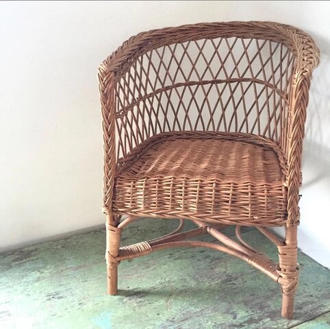 Children Wicker Chair