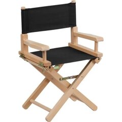 DIRECTOR CHAIR - BLACK/WOOD