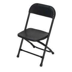 BLACK FOLDING CHAIR