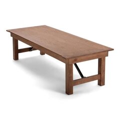 CHILDREN'S FOLDING WOODEN FARM TABLE