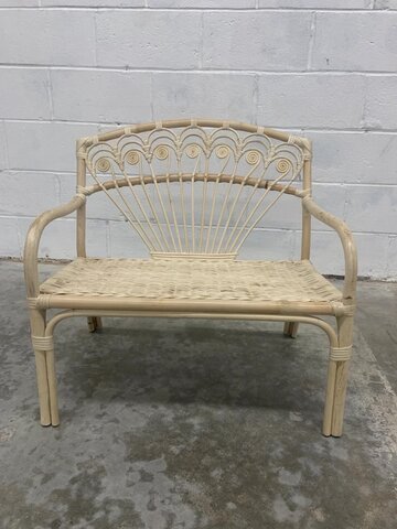 PEACOCK RATTAN KID BENCH