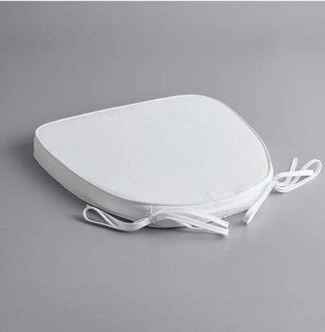 WHITE CHAIR CUSHIONS