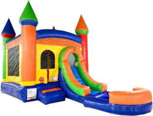 Single Slide Bounce House