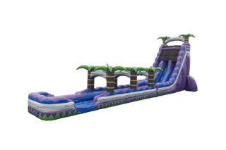 30ft Purple Crush Waterslide with Extension