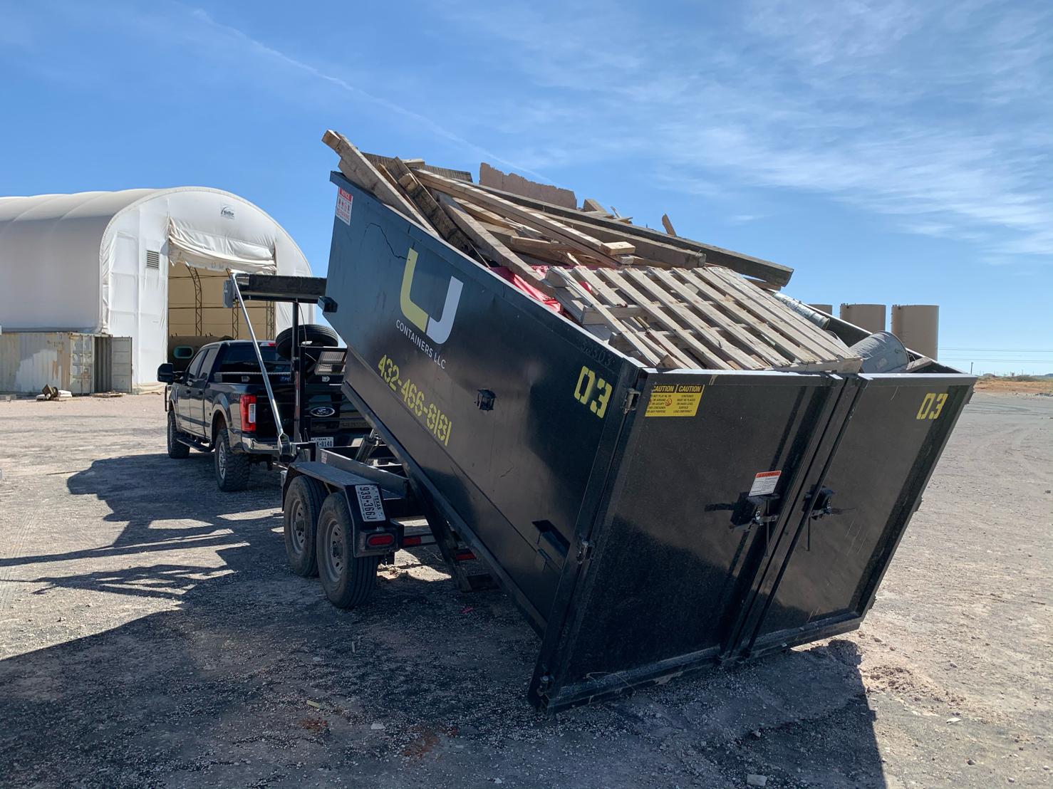 Dumpster Rental Midland TX - LJ Containers