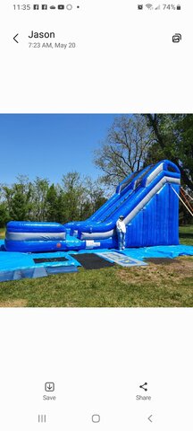 19ft Waterslide 