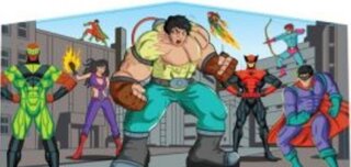 Super Hero Banner 2