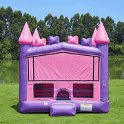 Pink Banner Bounce House