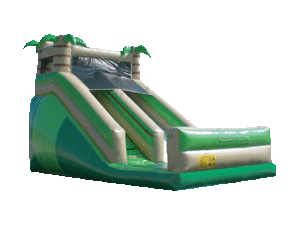 18FT TROPICAL JUNGLE  SLIDE