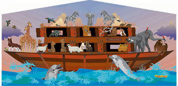 Noahs ark panel