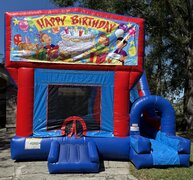 JUMP N SPLASH 5 N 1 HAPPY BIRTHDAY THEME DRY