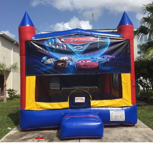 Cars Banner Only for Bounce House