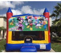 Mickey Banner for Bounce House ONLY