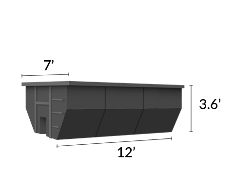 12 Yd Dumpster