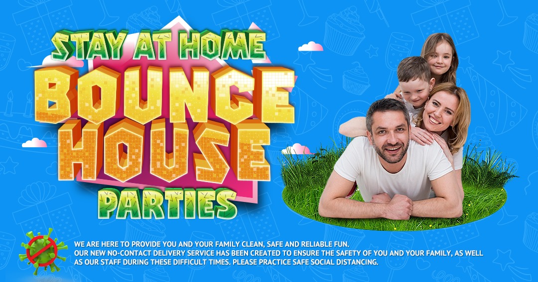 bounce houses