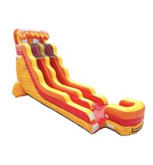 18’ Lava Wave Water Slide