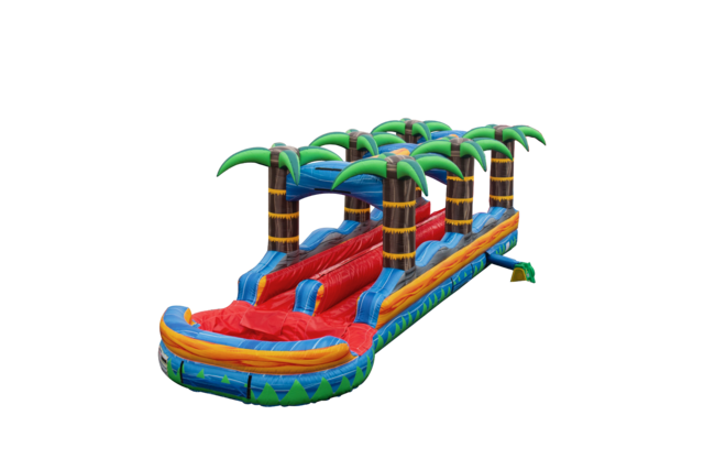 Tropical fiesta breeze dual lane  slip n slide