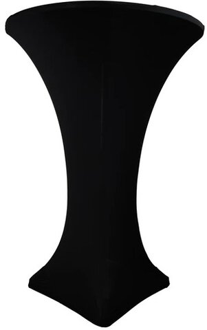 Cocktail Table Spandex Cover - Black