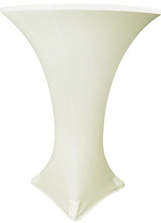 Cocktail Table Spandex Cover - Ivory